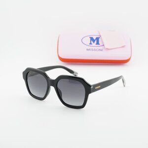 Missoni MIS 0130/G/S 0807 9O Square Sunglasses - Black/Grey
